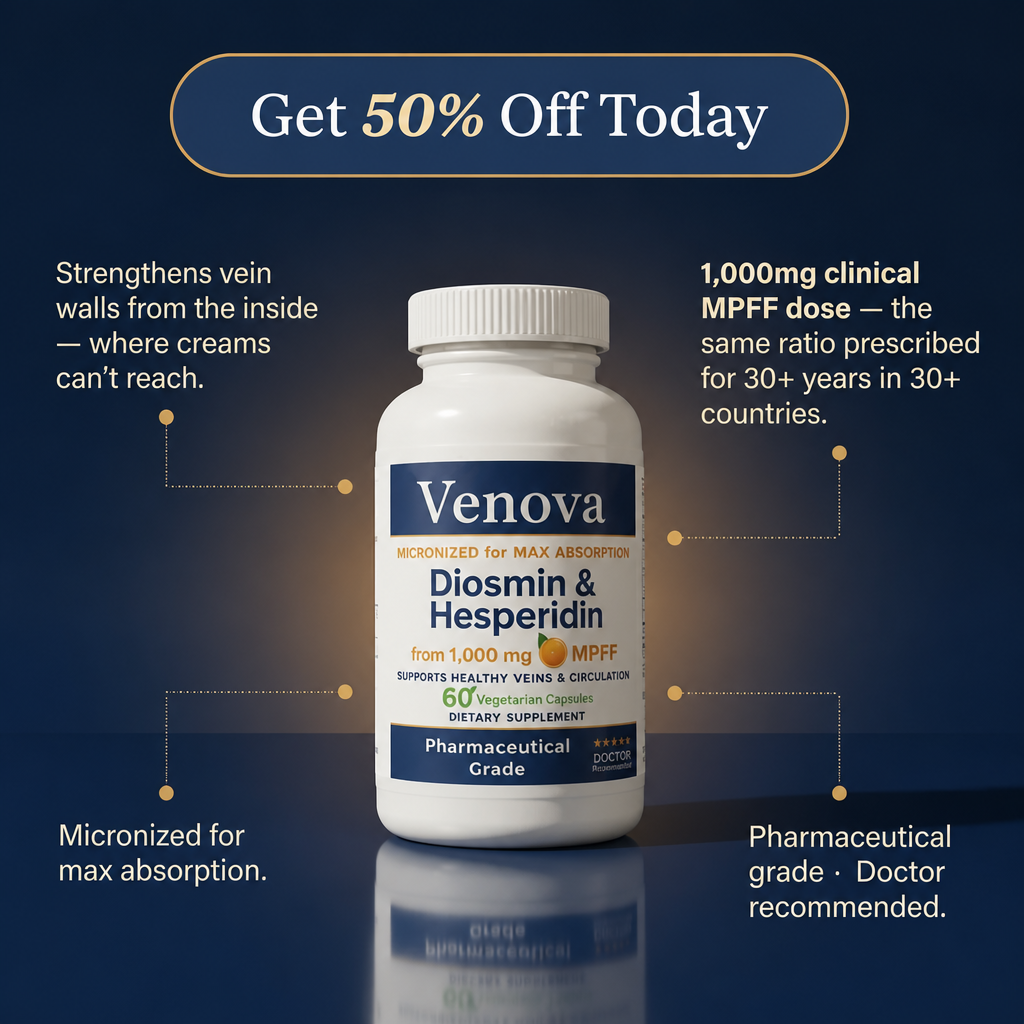 Diosmin & Hesperidin Capsules | Natural Hemorrhoid Support