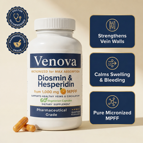 Diosmin & Hesperidin Capsules | Natural Hemorrhoid Support