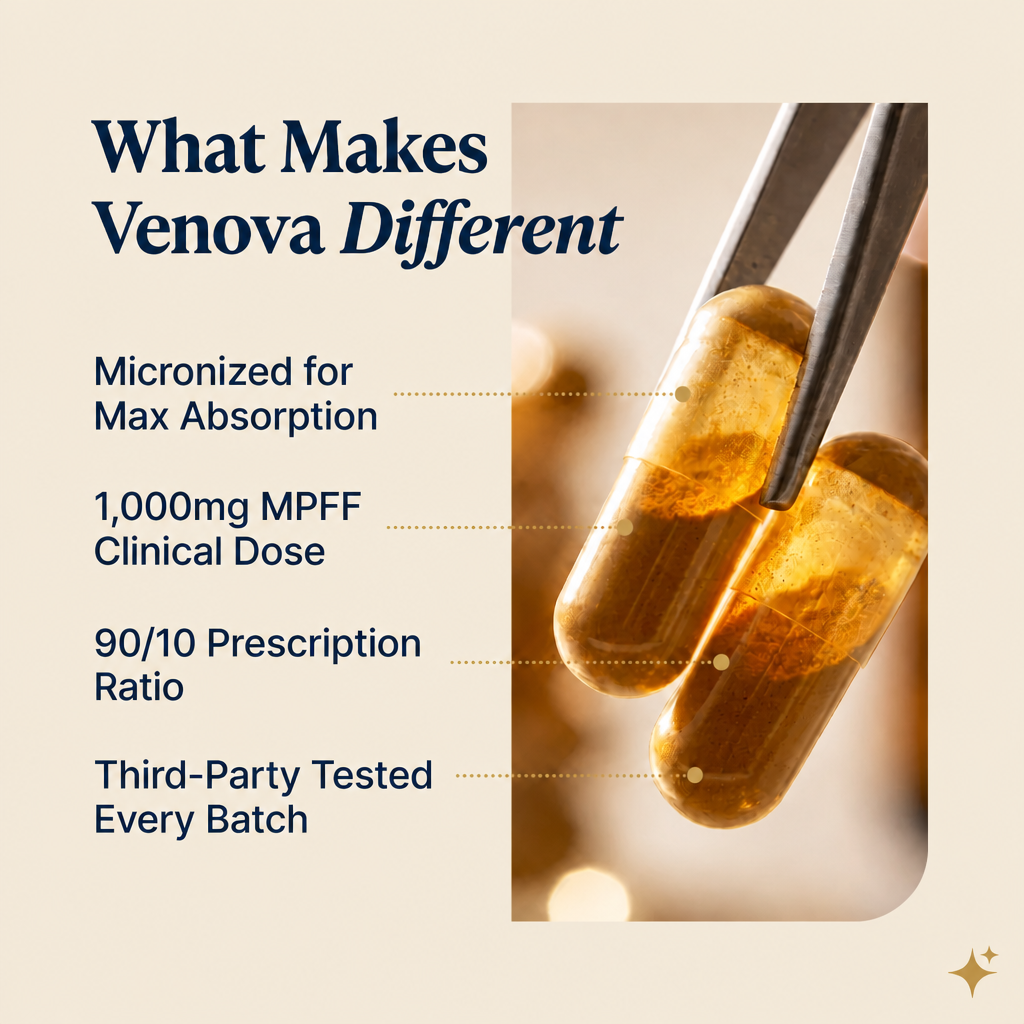 Diosmin & Hesperidin Capsules | Natural Varicose Vein Support